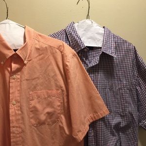 BUNDLE!!! 2 Saddlebred short sleeve button down